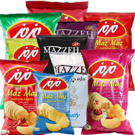 چیپس فلفل ویژه مزمز