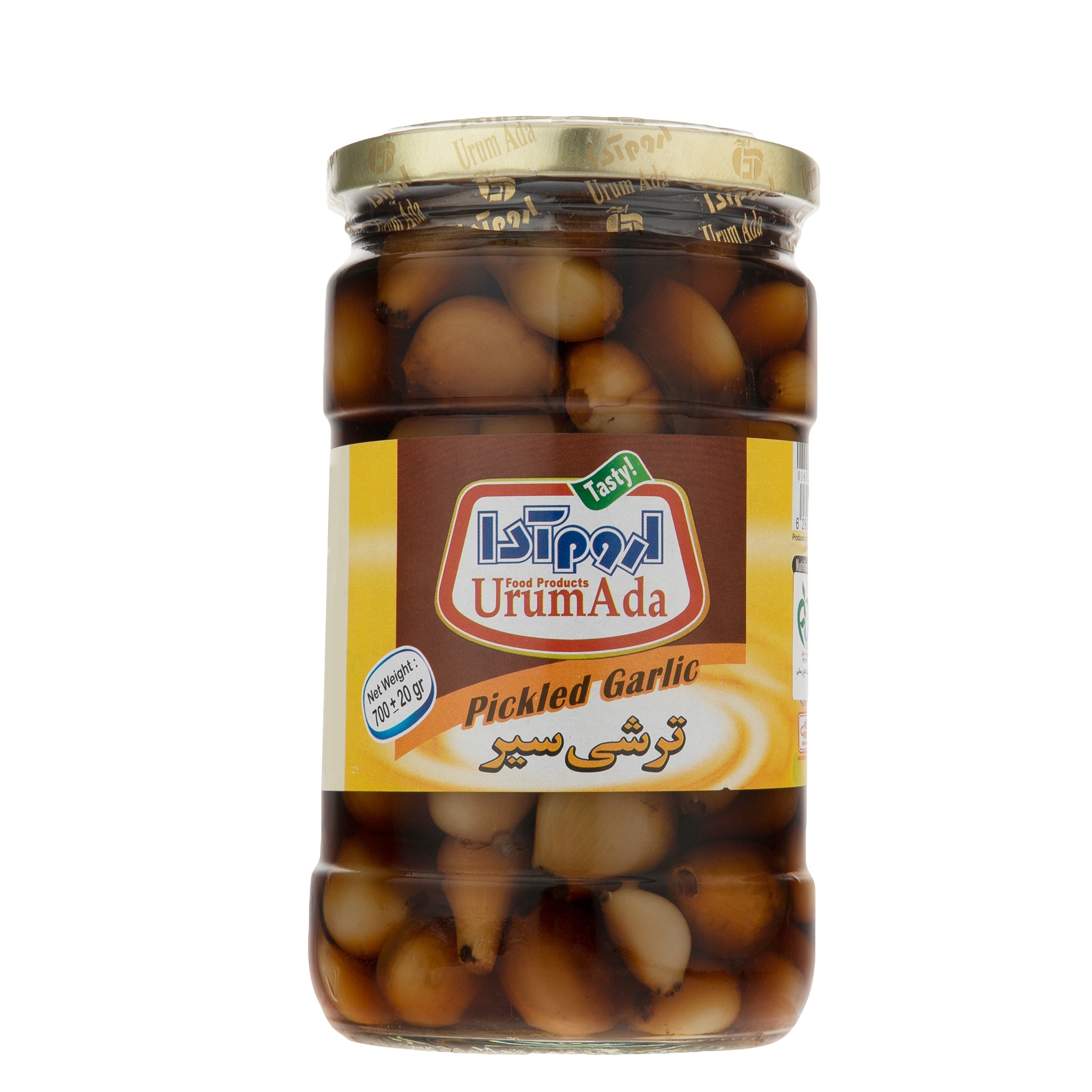 ترشی سیر گل 700گرمی اروم آدا