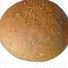 نان همبرگر چاودار گندم زار