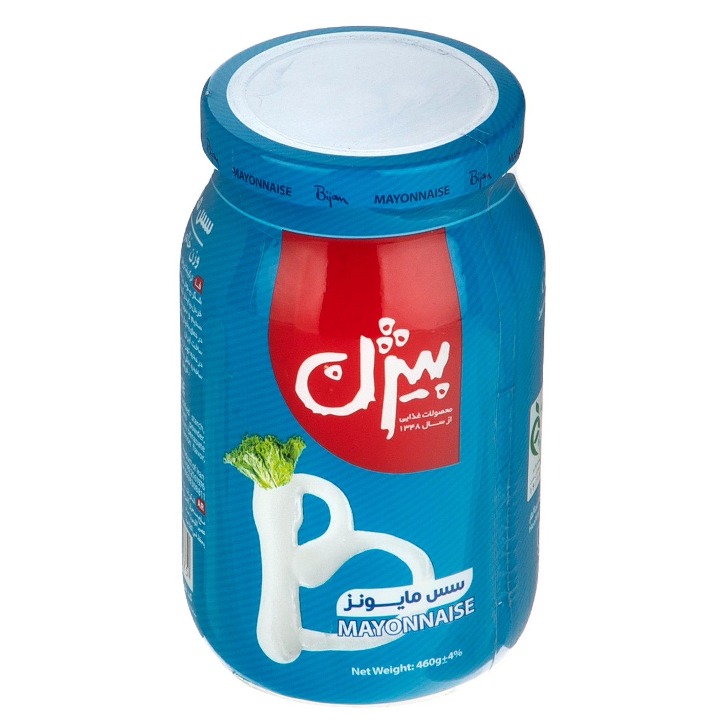 سس مایونز پرچرب240گرم شیشه بیژن