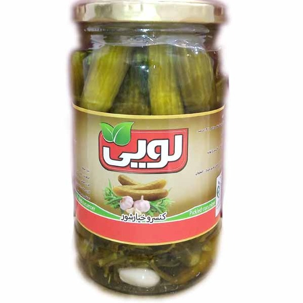 خیار شور ممتاز لویی 750 گرم