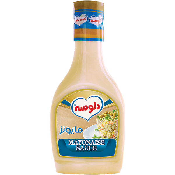 سس مایونز فشاری  دلوسه ( با روغن کاهش یافته)