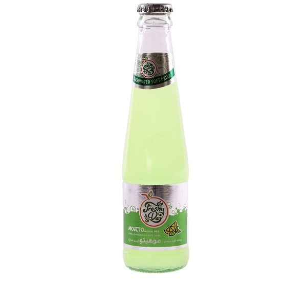 نوشابه گازدار میوه ای  فرش دی موهیتو