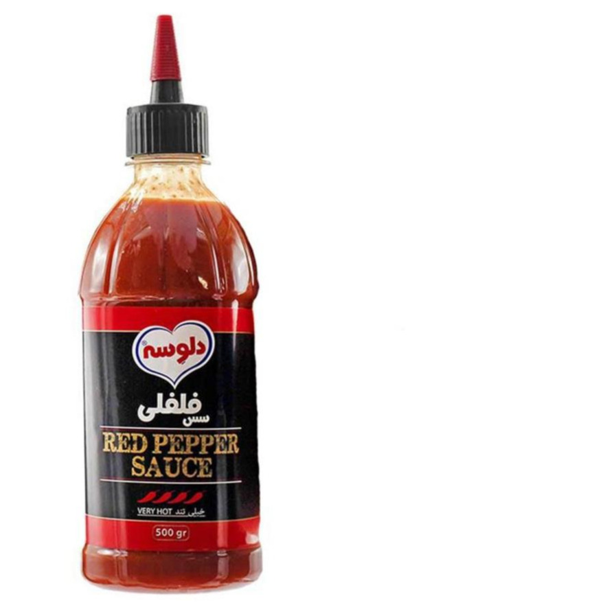 سس فلفلی خیلی تند 500 گ دلوسه