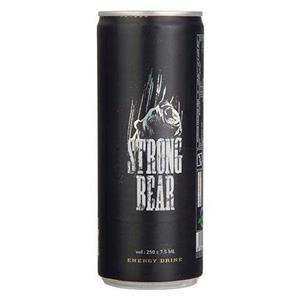 نوشابه انرژی زا گازدار استرانگ بر