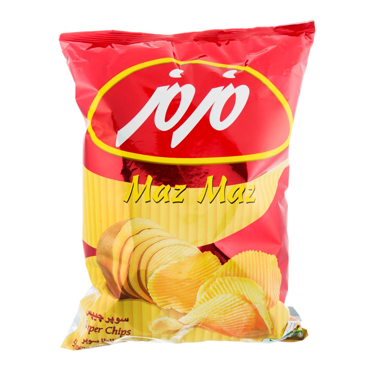 سوپر چیپس نمکی خانواده مزمز