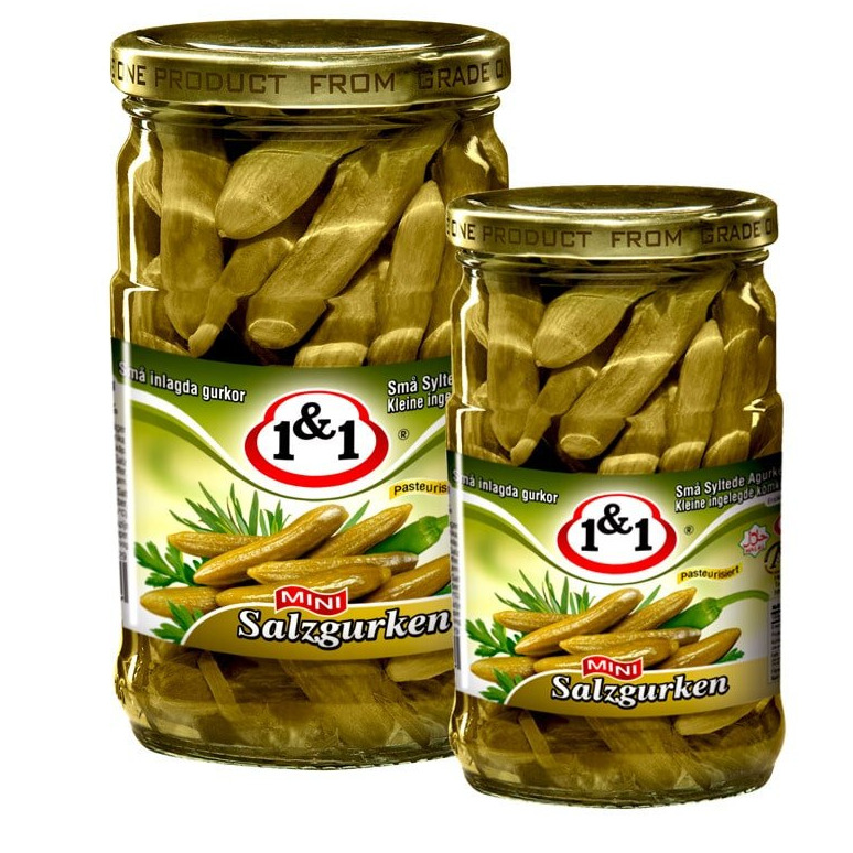 خیارشور درجه 1 یک و یک