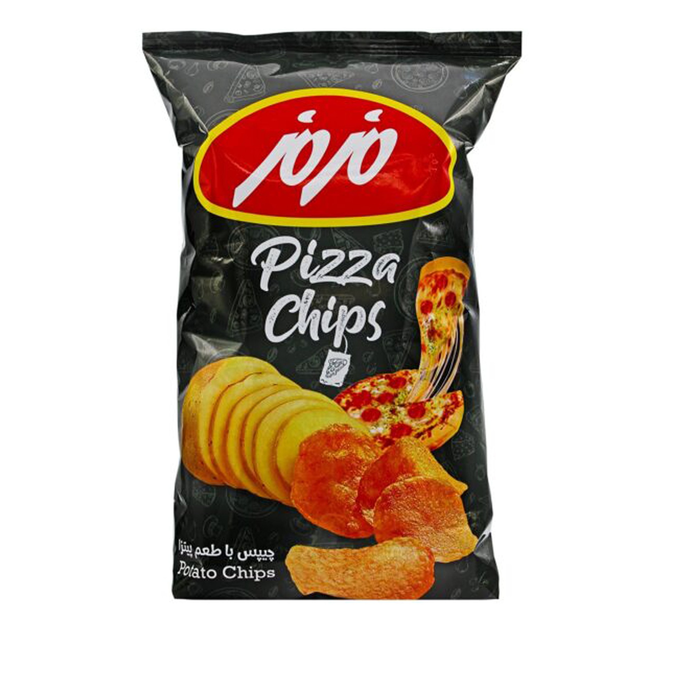 چیپس با طعم پیتزا مزمز
