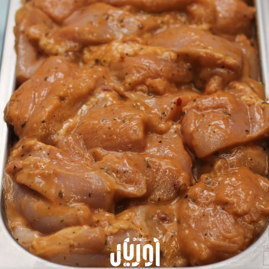 جوجه با طعم زیره و ترخون مراکشی