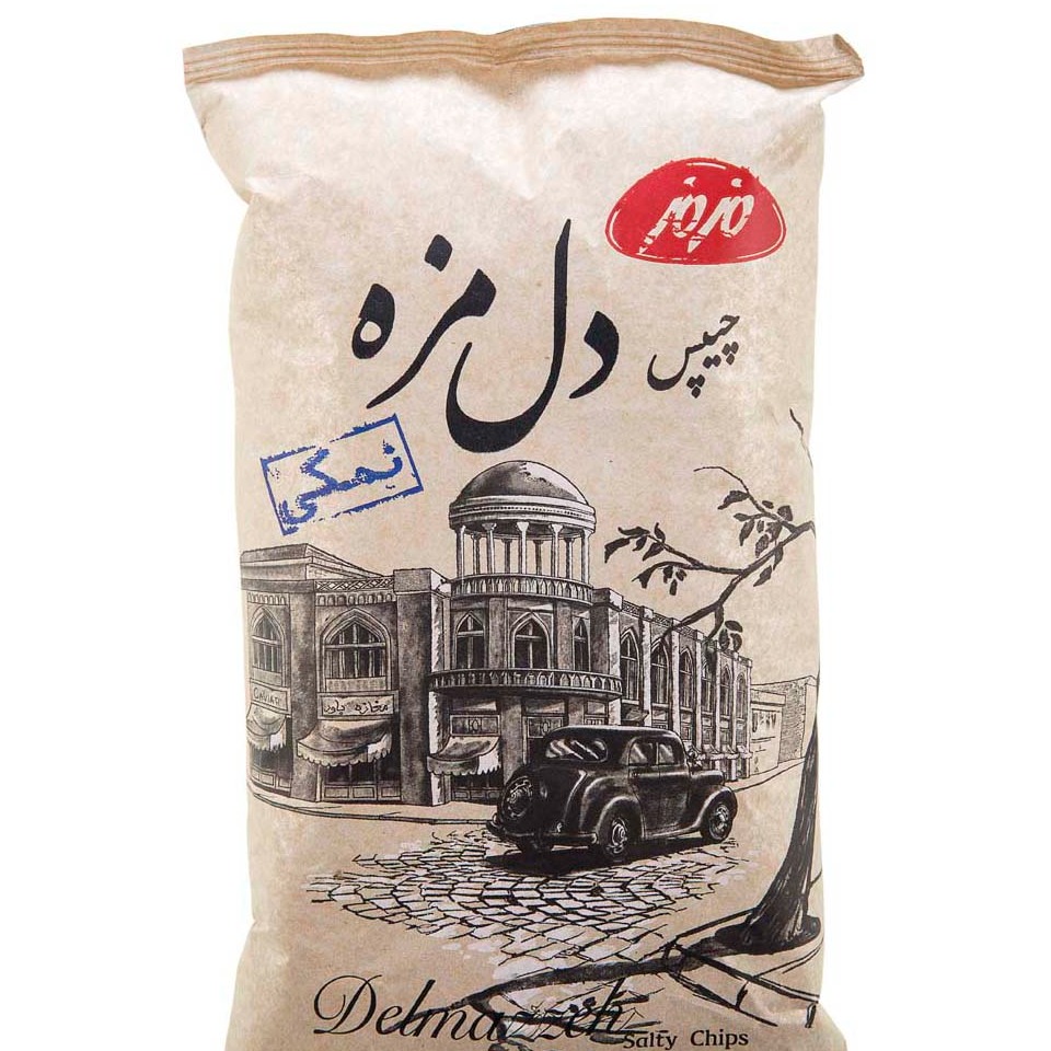 چیپس دل مزه نمکی