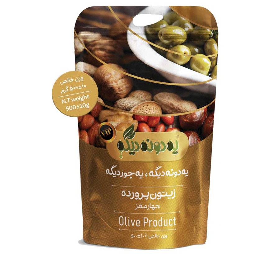 زیتون پرورده چهار مغز یه دونه دیگه