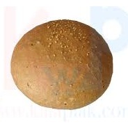 نان همبرگر جو گندم زار