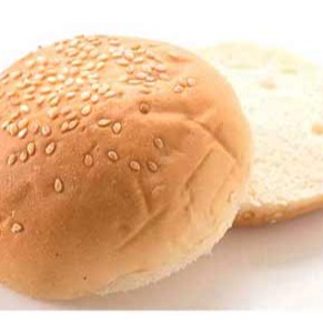 نان همبرگر گندم بریان